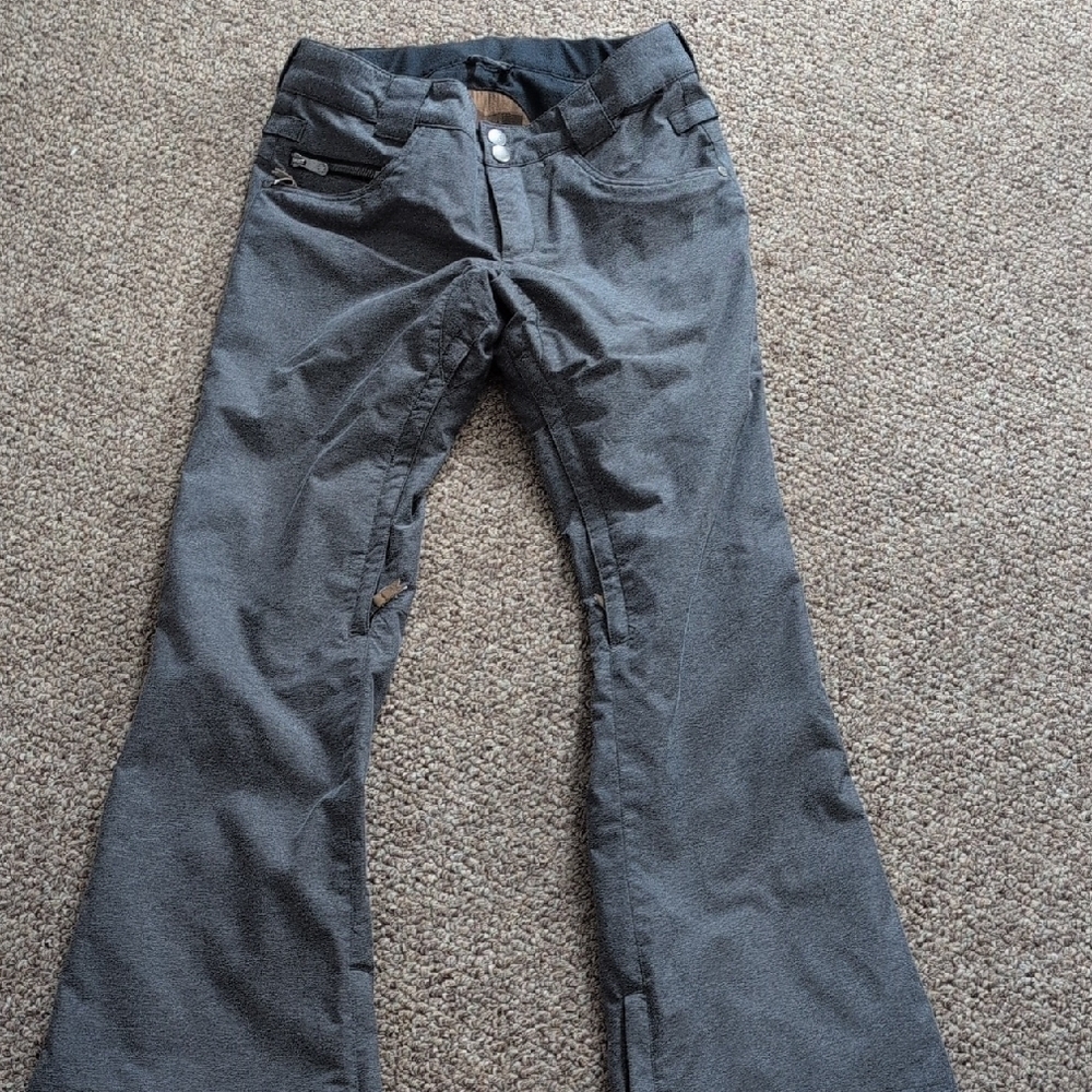 Gray Snow Pants